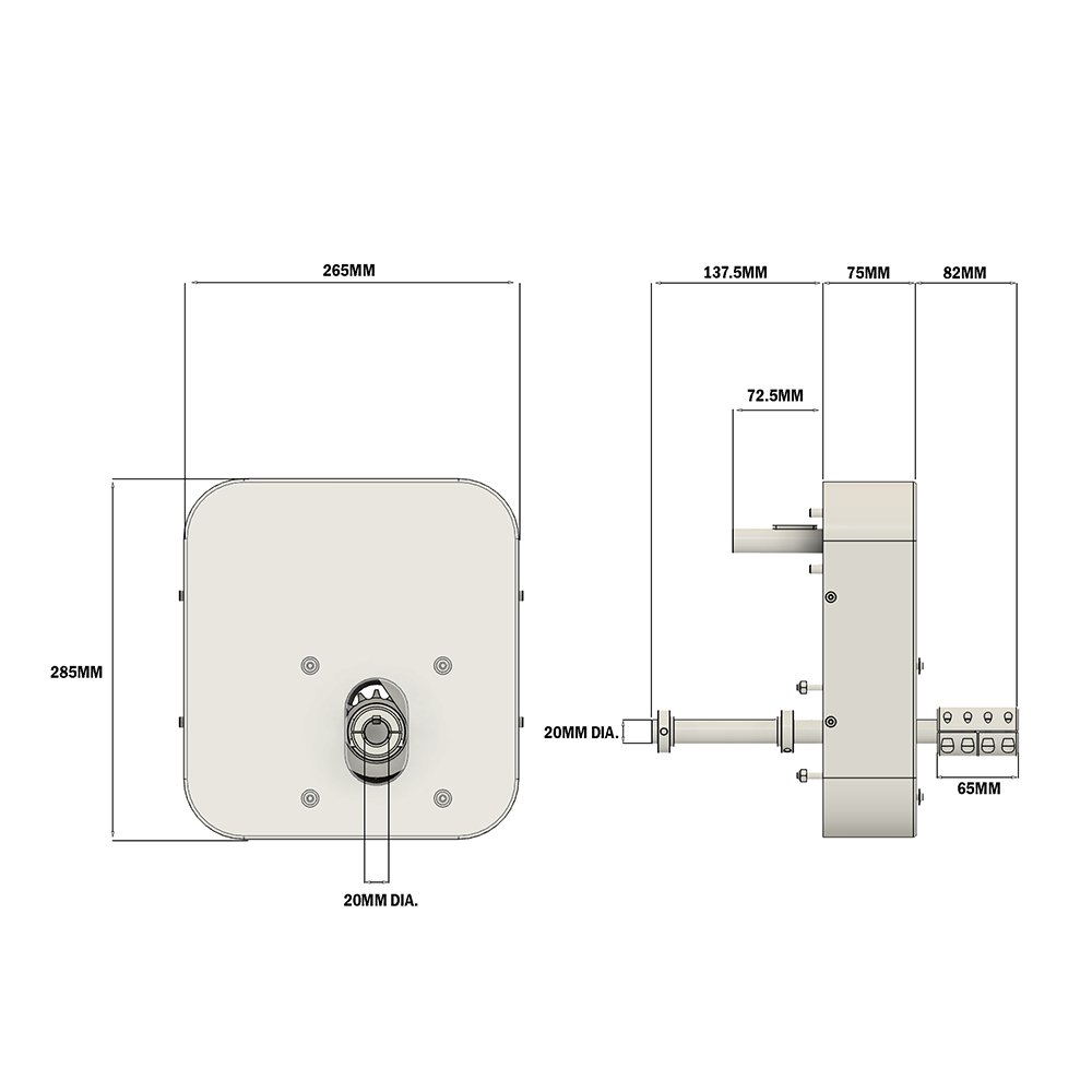 88-1D0-1 MODULAR SOLUTIONS CONVEYOR PART<BR>DRIVE MOTOR ATTACHMENT KIT